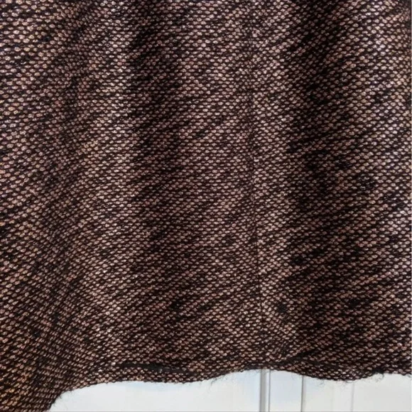 J.Crew Collection Short-sleeve Rose-gold Tweed Dress 00 - Picture 7 of 10